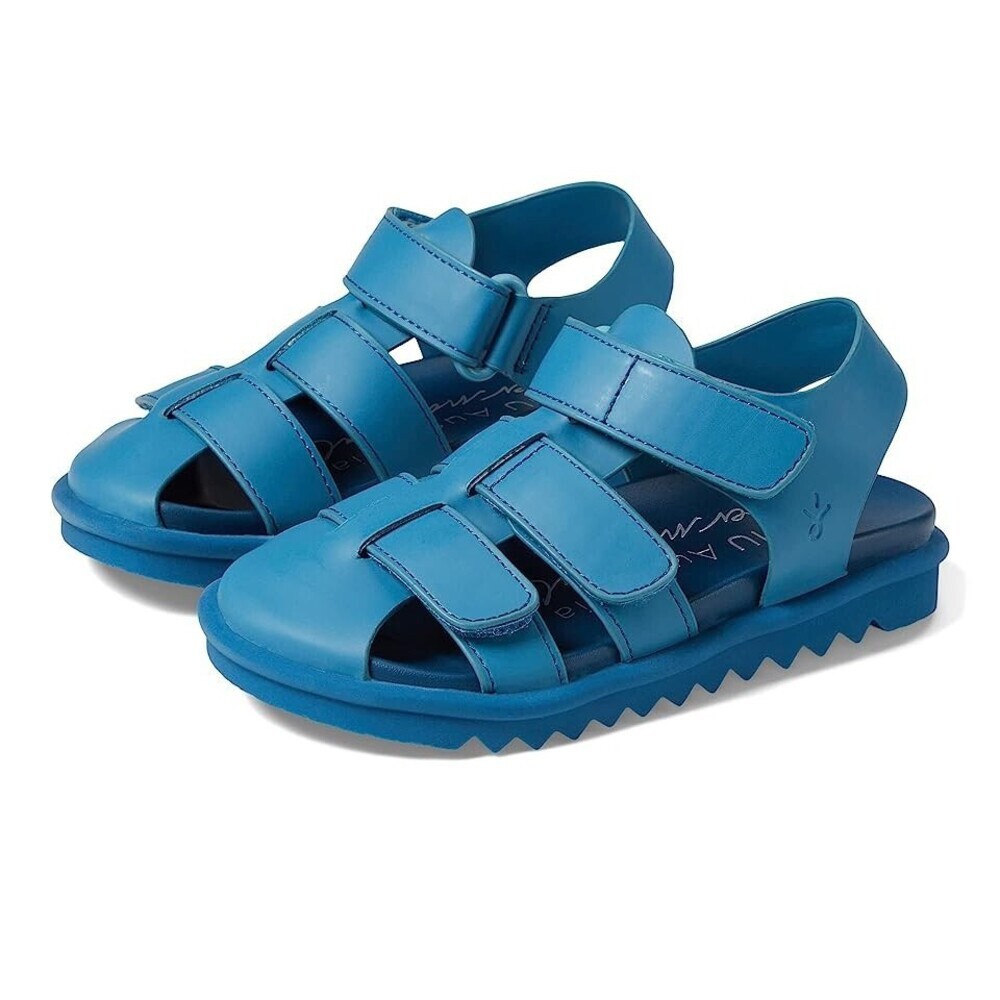 EMU Australia Cascade K12841 Sandals Kids US 12 Lagoon Blue Fisherman JOBB1253